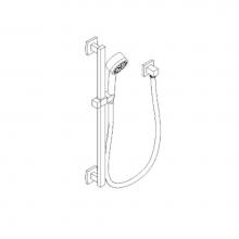 Artos F907-39CH - Otella Five Function Flexible Hose Shower Kit with Slide Bar, Chrome