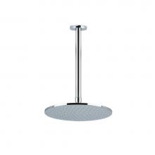 Artos F907-62CH - 10'' Shower Rainhead Ceiling Mount 9.5'' Arm RND Chrome