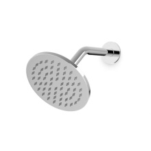 Artos F907-74CH - 6'' Shower Rainhead Wall Mount, Angled Arm, RND, Chrome