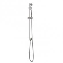 Artos F907-94BN - Classic Slidebar Kit with Integrated Water Outlet and Hand Shower Brushed Nickel