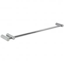 Artos LT12CH - Loft 24'' Double Post Towel Bar RND Chrome