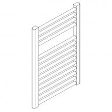 Artos M06845W-WH - Denby Towel Warmer 27'' x 18'' Hardwired White