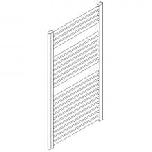 Artos M11160W-WH - Denby Towel Warmer 44'' x 24'' Hardwired White