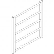 Artos MR06560W-OB - Ryton Towel Warmer 26'' x 24'' Hardwired Oil Rubbed