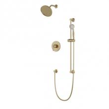 Artos TS283SB - Classic 2-Way Pressure Balance Shower Trim Kit with Hand Held Shower on Slide Bar with Separate Wa