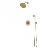Artos TS285SB - Classic 2-Way Pressure Balance Shower Trim Kit with Hand Held Shower Satin Brass