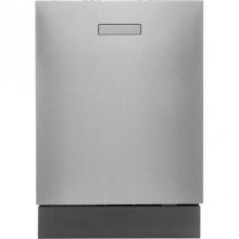 Asko 734086 - 24'' Dishwasher, Hidden Controls, Turbo Dry XL, S.S., Pocket Handle, 2 Racks, 1 Top Tray