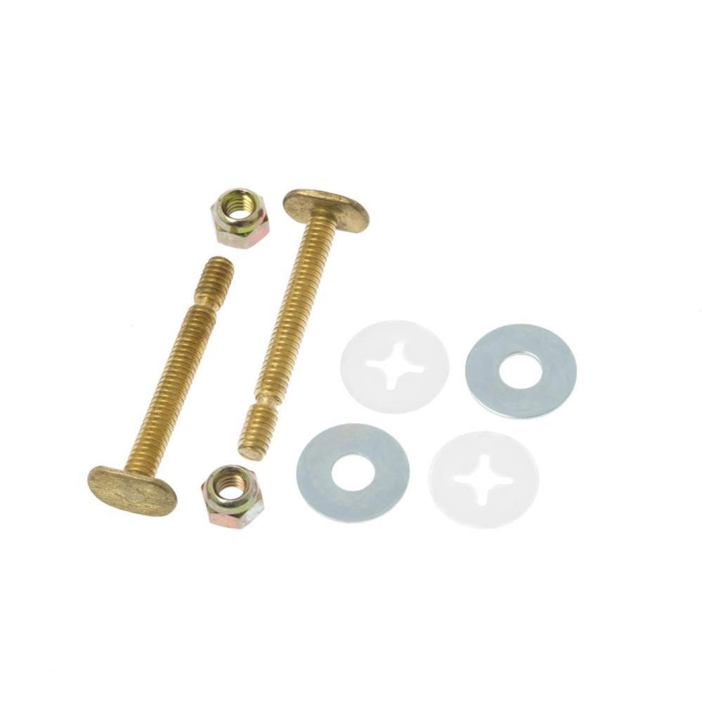 1/4'' x 2-1/4'' Birdy Bolts Jr. - Brass Bagged