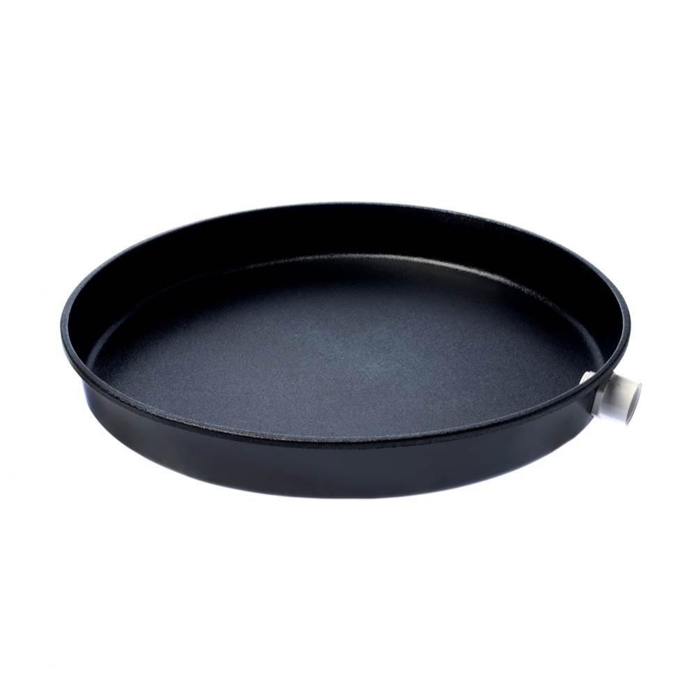 20'' Plastic Water Heater Pan - 1'' CPVC Fitting