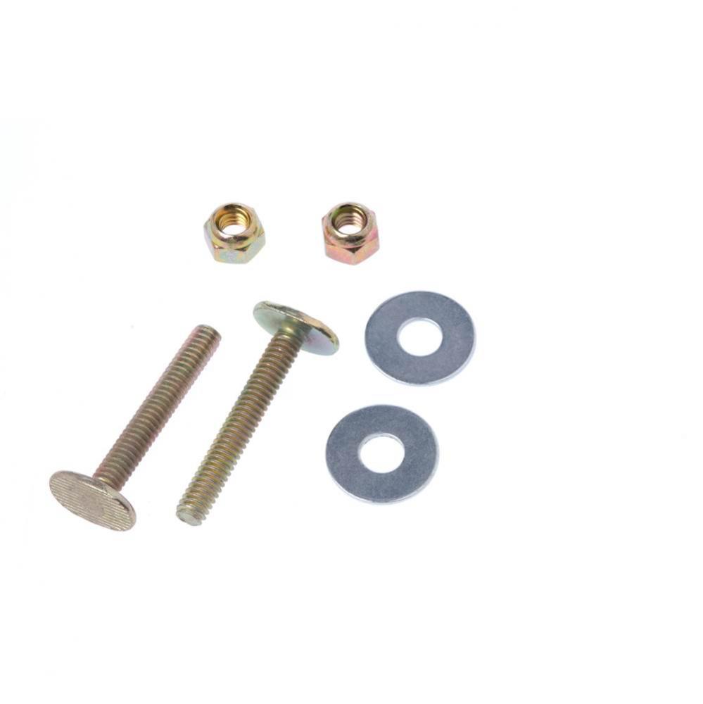 5/16'' x 1-3/4'' Closet Bolts Brass Plated Bulk