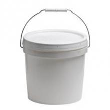 Black Swan 22071 - 5 Gallon Plastic Pails - Round - Lid with Rieke Spout