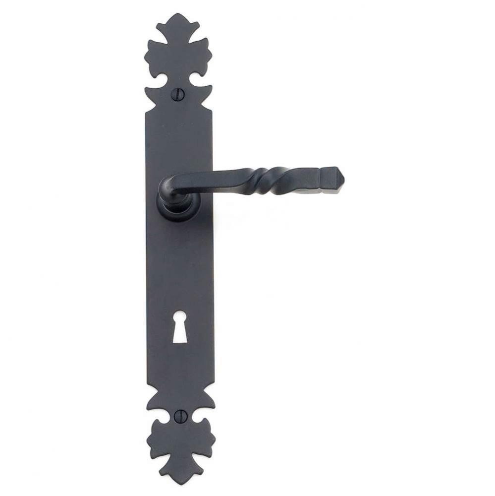 Bourgogne Lever Set - Complete tubular passage set for 1 3/4'' door