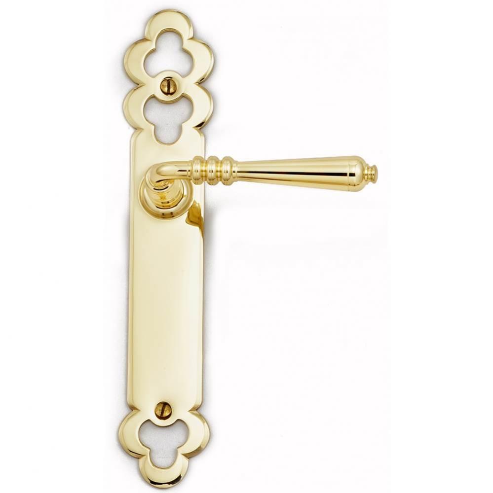 Languedoc Lever Set - Complete tubular privacy set for 1 3/4'' door