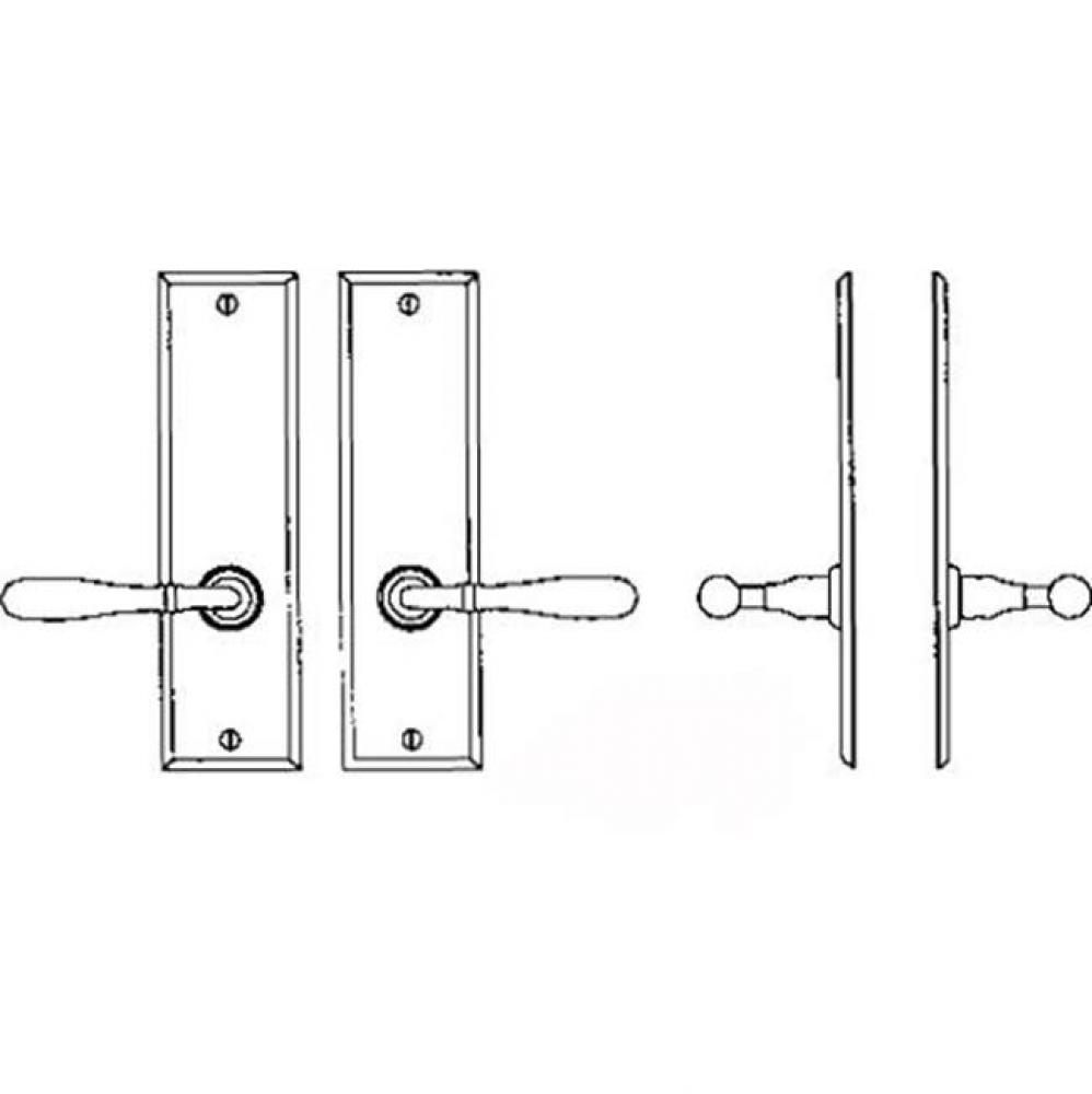 Interior Escutcheon Set - Complete full dummy set