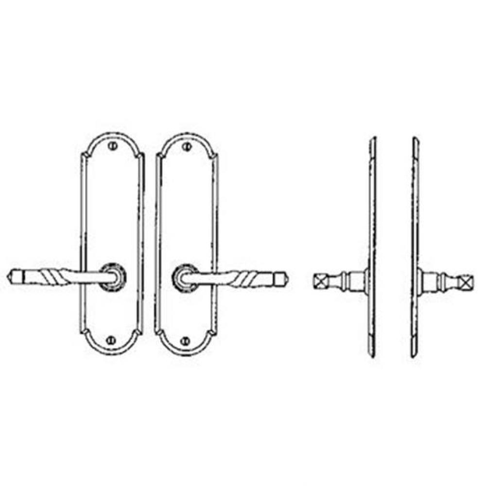 Entry Tubular or Mortise set - Single cylinder deadbolt set for 1 3/4''
