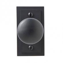 Bouvet 2352-53-007 - Knob on rosette set - Complete tubular privacy set for 1 3/4'' door