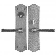 Bouvet 2578-144-027 - Handle set for interior or exterior door - Complete single cylinder set for 1 3/4'' door
