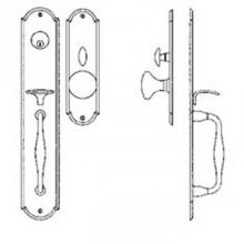 Bouvet 2818-100-007 - Entrance Handle Set - Trim set without mechanism