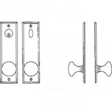 Bouvet 4606-25-007 - Entry Tubular or Mortise set - Single cylinder deadbolt set for 1 3/4''