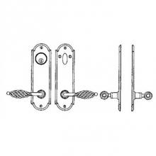 Bouvet 4616-25-007 - Entry Tubular or Mortise set - Single cylinder deadbolt set for 1 3/4''