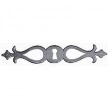 Bouvet 9877T-003 - Classic Keyhole Escutcheon for Drawer (horizontal)