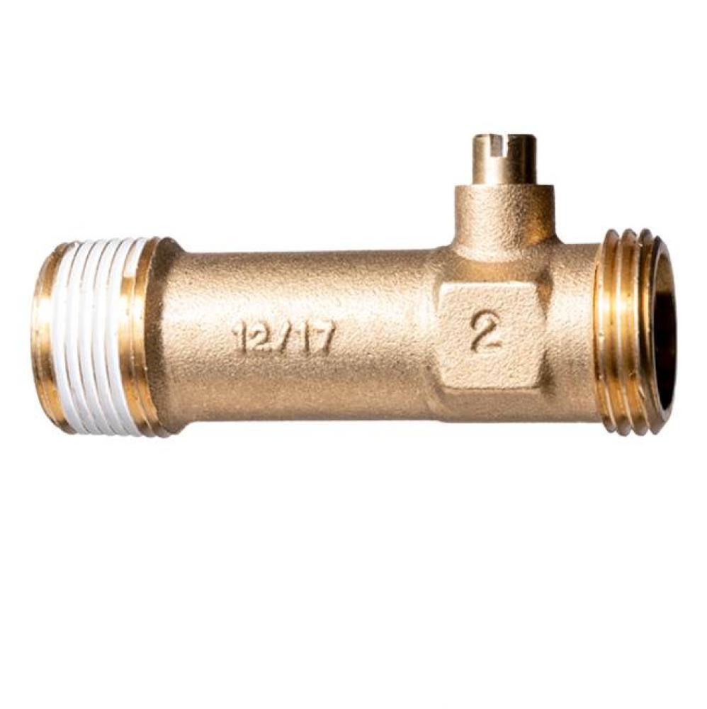 Drain Valve: Brass, Low Restriction Ball Valve (3/4'' NPT X 4 39/100'' Overall