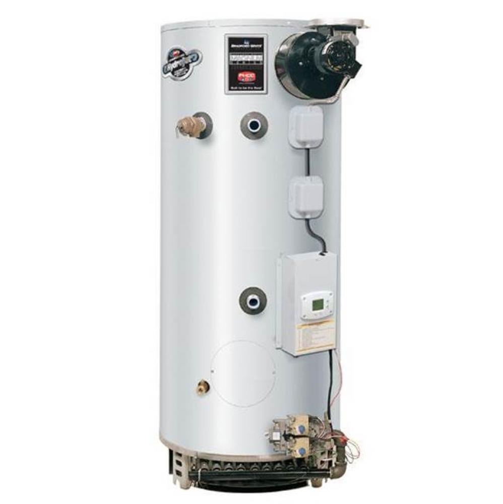 80 Gallon Commercial Gas (Natural) Atmospheric Vent Water Heater with Induced Draft and Electronic