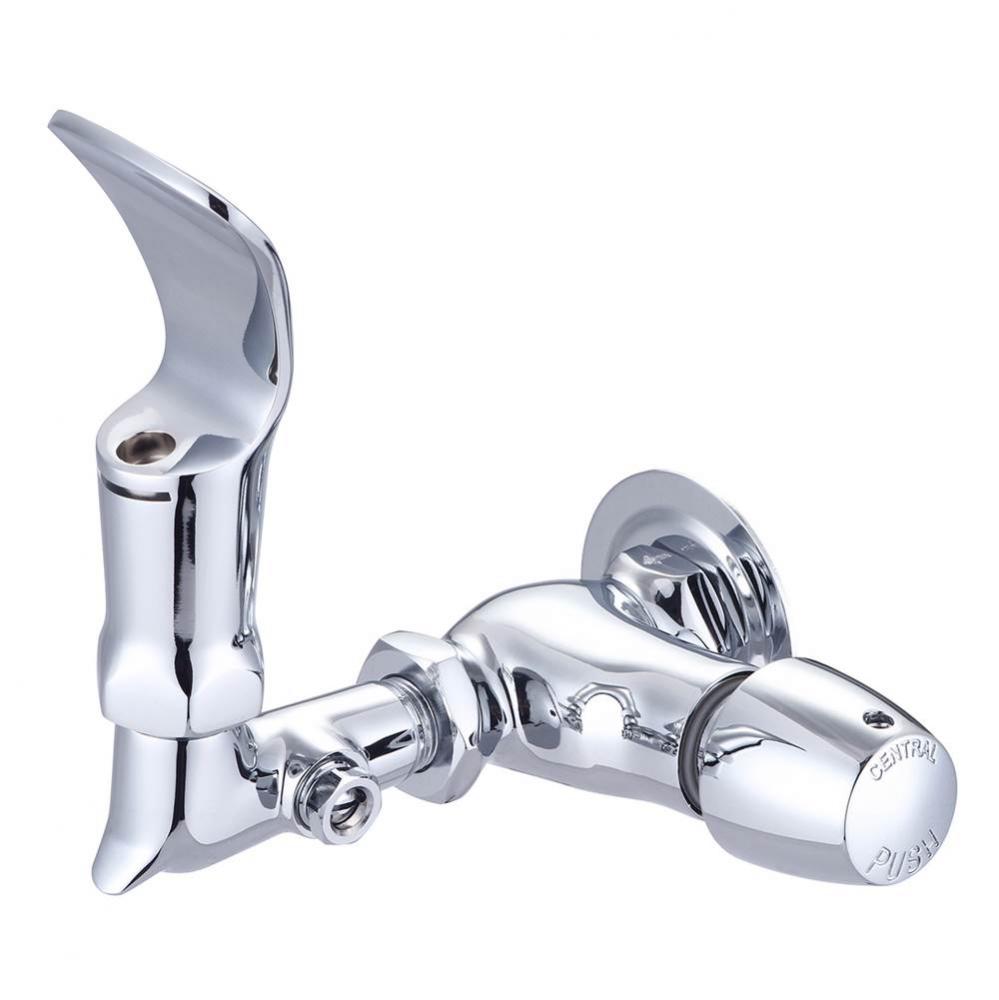 Drinking-Wallmount Slow-Close Push Hdl 3/8'' Female-Pc