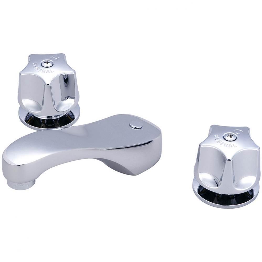 Lav-Widespread Round Metal Hdl-Pc