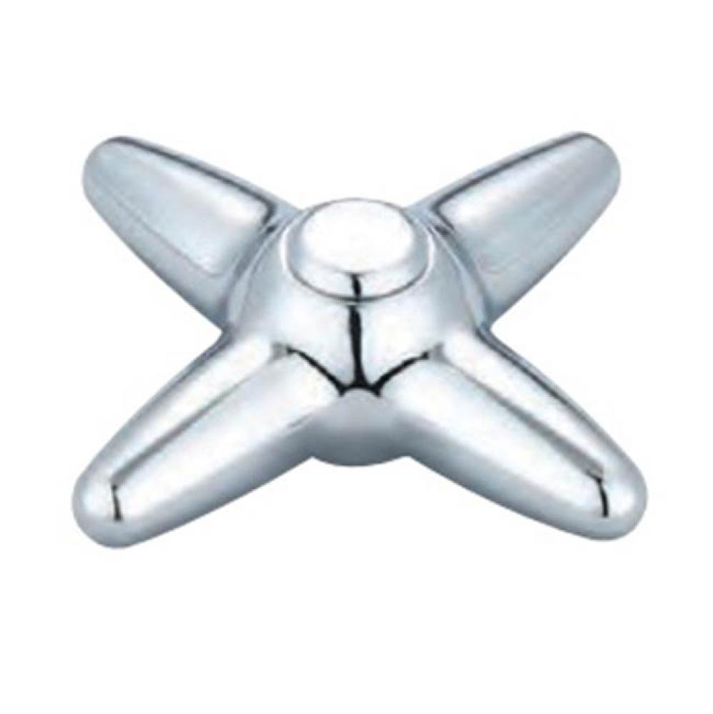 Single Handle Basin Faucet-Cross Handle-Hot-Pc