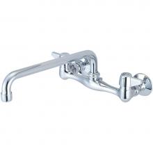 Central Brass 80047-TA3 - Kitchen-Wallmount Canopy Hdl 12'' Tube Spt Male Adj Flange Ceramic Cart-Pc