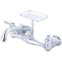 Central Brass 0048-SLE0 - Kitchen-Wallmount 6-1/2'' To 9-1/2'' Lvr Hdl 6'' Tube Spt Soap Dish-