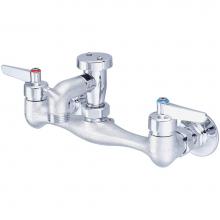 Central Brass 0050-ULERC - Service Sink-7-7/8'' To 8-1/8'' Lvr Hdl 2-1/2'' Rigid Spt-Rough Cp