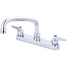 Central Brass 0122-LE1 - Kitchen-Topmount Lvr Hdl 8'' Tube Spt-Pc
