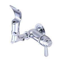 Central Brass 0366-LV - Drinking-Wallmount Selfclose Lvr Vandal Proof Hdl 3/8'' Female-Pc