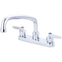 Central Brass 0127-LE1 - Kitchen-Topmount 6'' Lvr Hdl 8'' Tube Spt-Pc