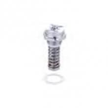 Central Brass CS-39002 - Self-Closing Straight & Angle Stop-Stem Assembly W/Centerpiece & Gasket