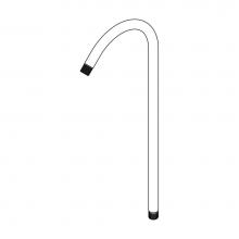 Central Brass PF-714-RT - Exposed Brass Shower-22-1/2'' Brass Shower Riser