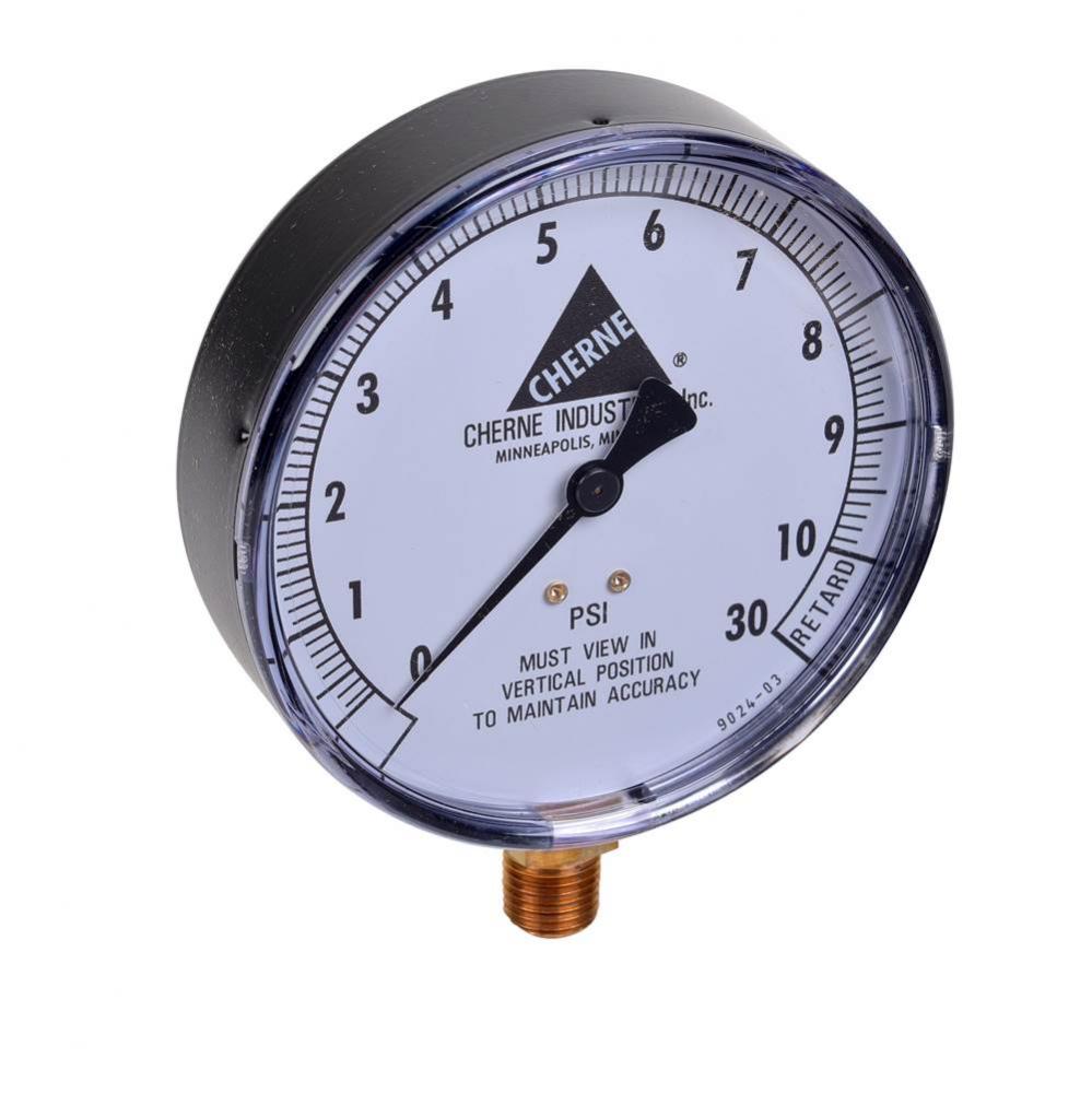 Gauge, 0-30 Psi Retard Boxed