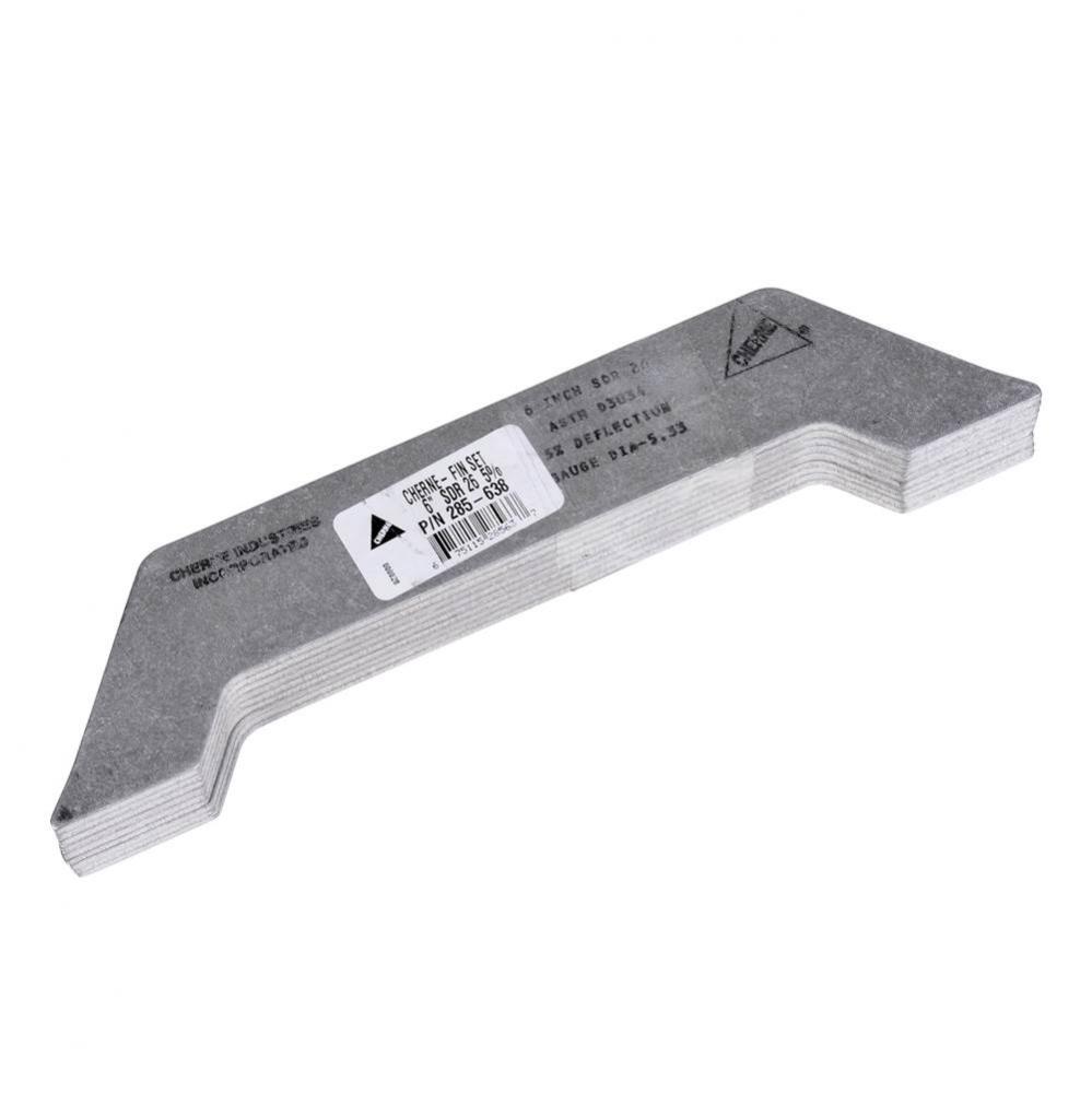 Fin Set 6 In. Sdr 26 5