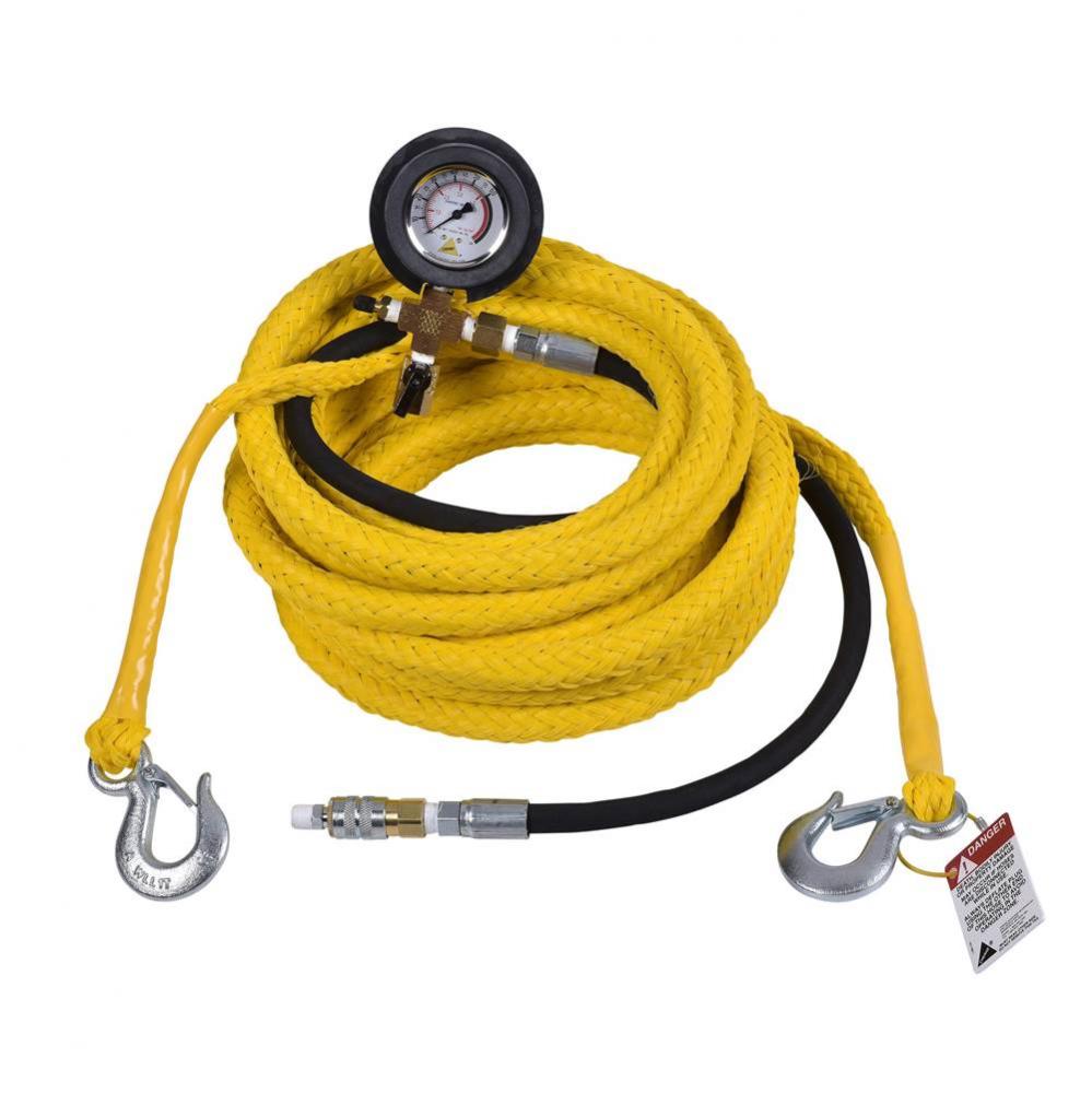 Poly-Lift Line, 30 Ft W/Ind. Qd And Gauge