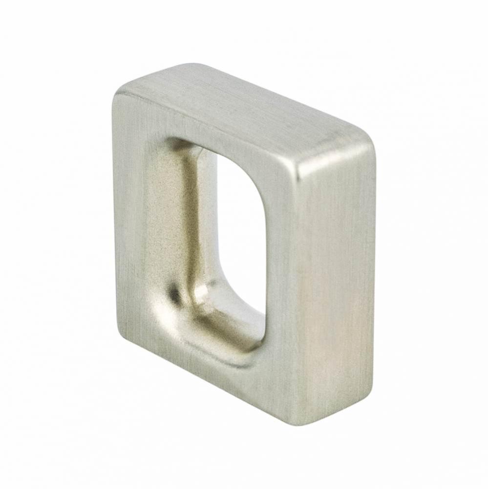 Dual Brushed Nickel Knob