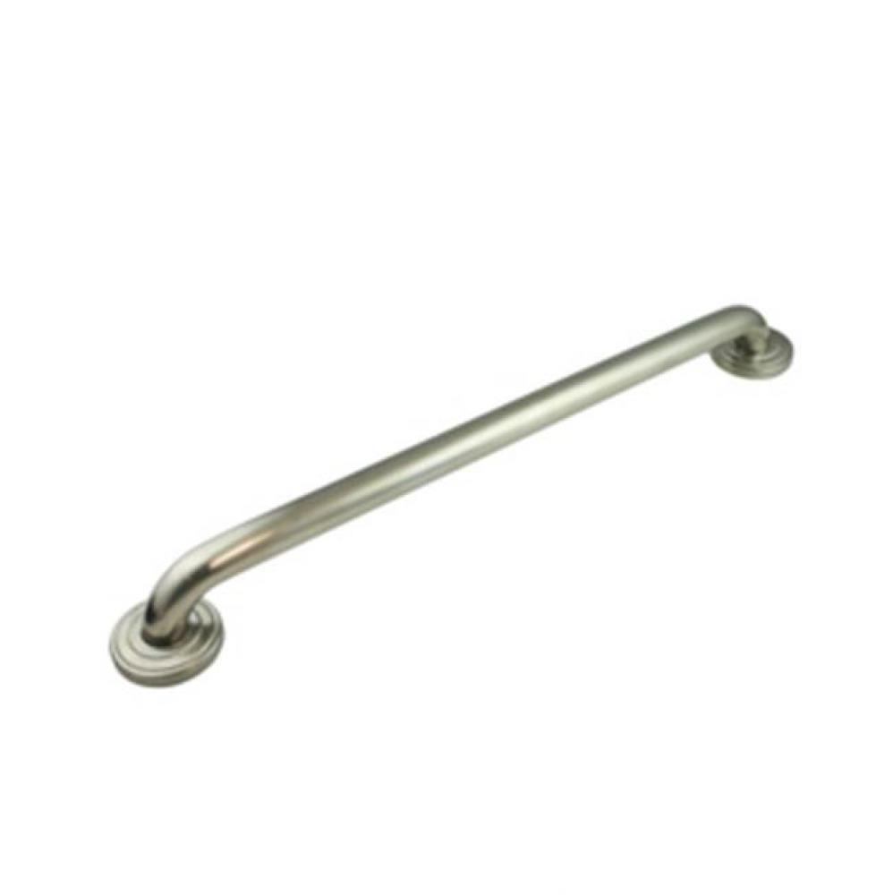 42X1.25 GRAB BAR BRUSHED STAINLESS STEEL