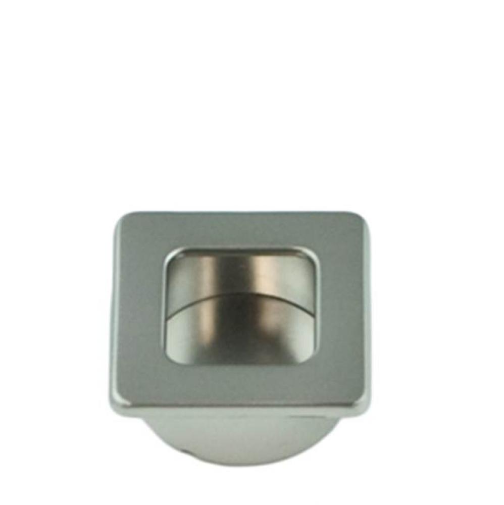 Stylus Brushed Nickel Recess Pull