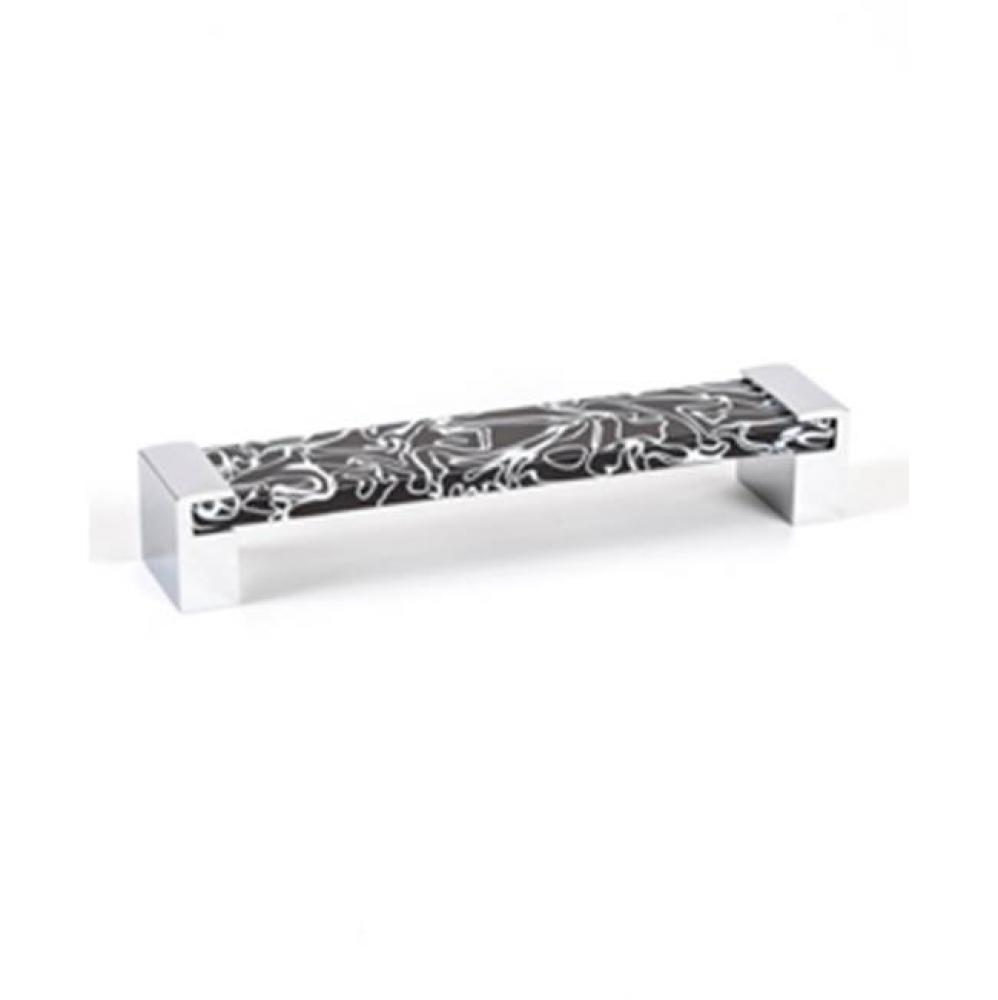 Static 160mm Polished Chr./Black Pull