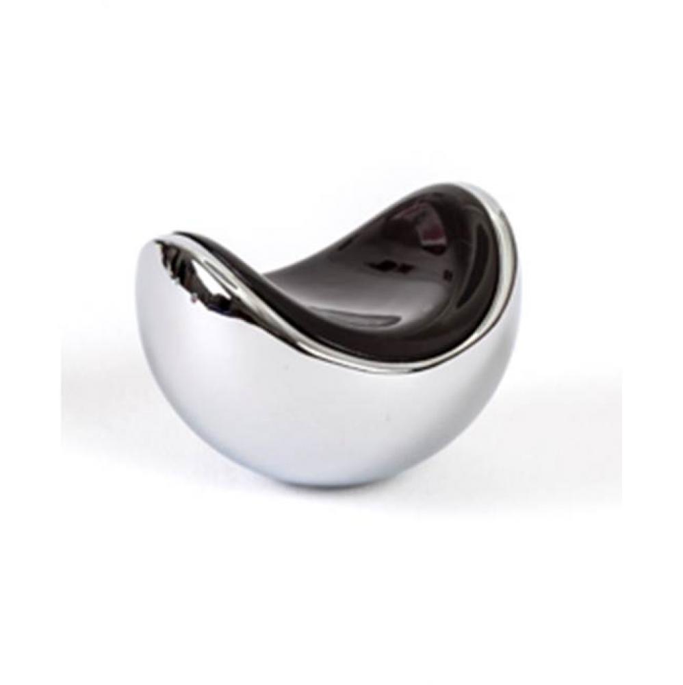 Zest Polished Chrome with Black Knob