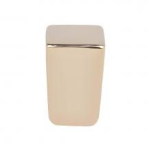 R. Christensen 1354-1RSG-C - Mini Rose Gold Small Square Knob
