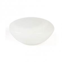 R. Christensen 9776-7000-P - Geo Opal White Knob