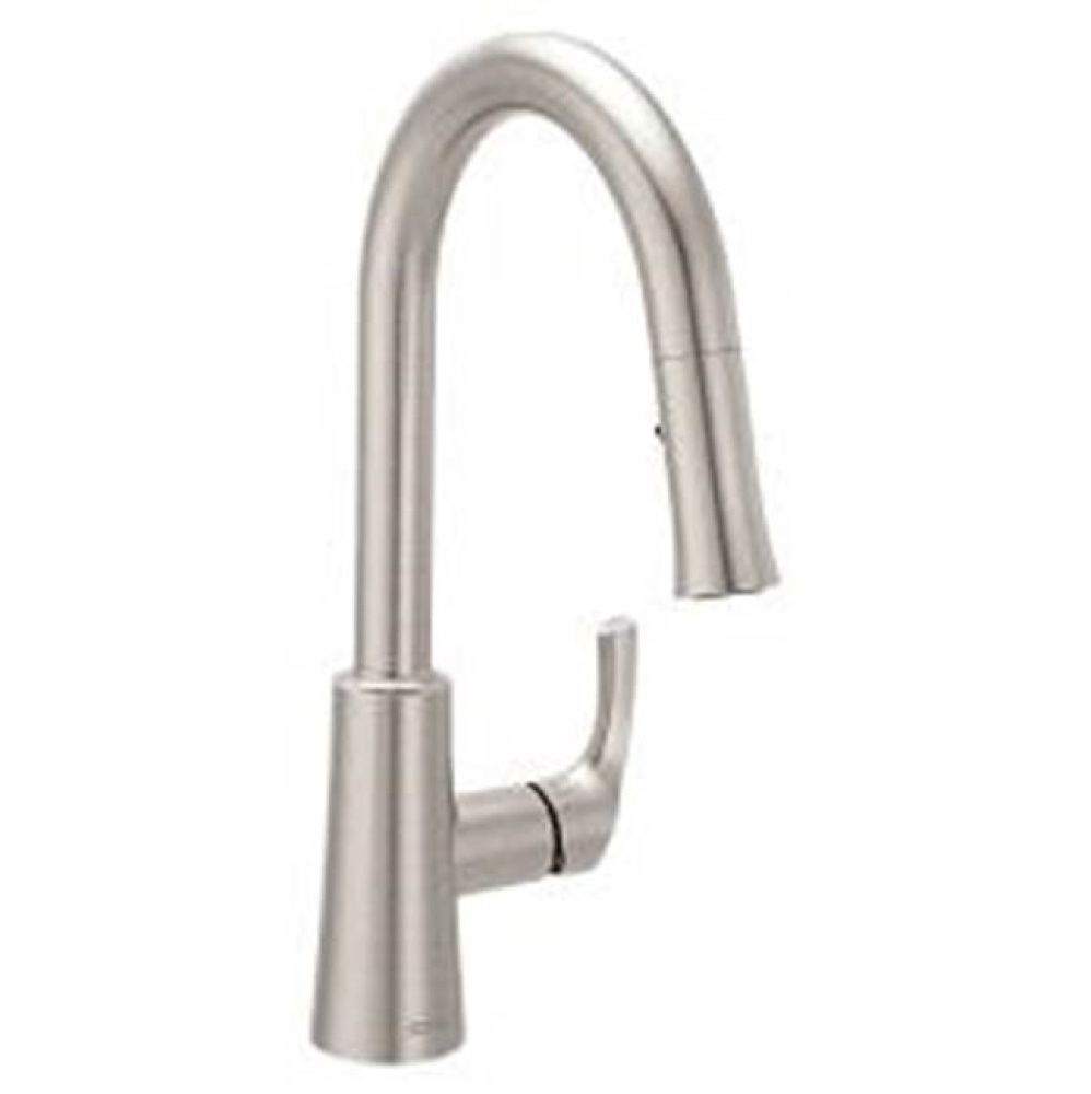 Ash Pulldown Kitchen Faucet 1.5gpm Spot Resist Stainles