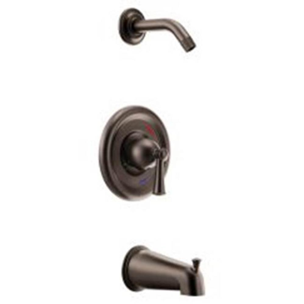 Old world bronze cycling tub/shower